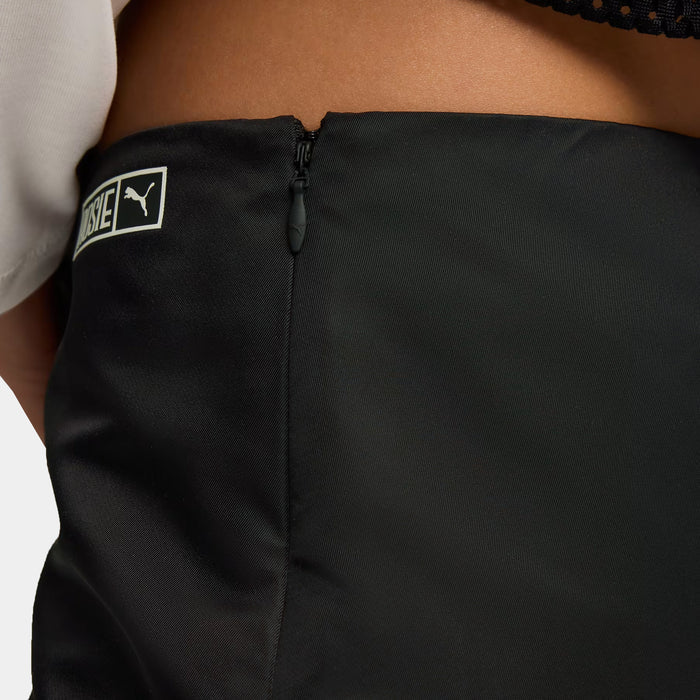 Rosé x Puma Slim Micro Mini Womens Skirt (Puma Black)