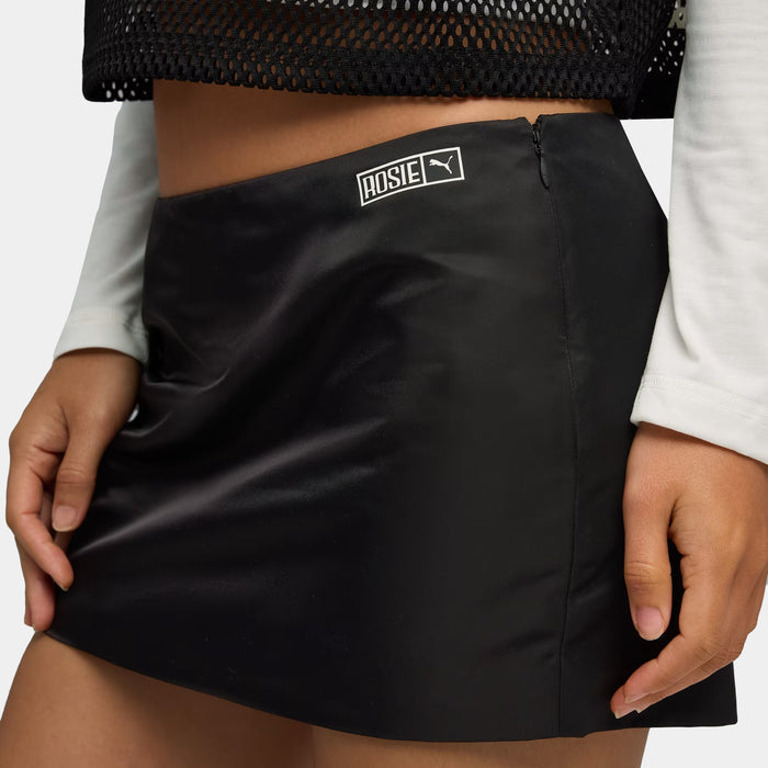 Rosé x Puma Slim Micro Mini Womens Skirt (Puma Black)