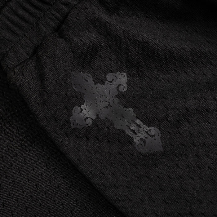 Roses Hybrid Mens Shorts (Black/White)