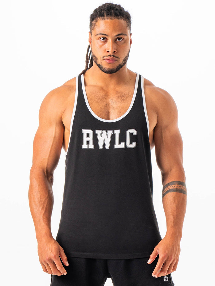 RWLC Stringer T-back - Black Clothing Ryderwear