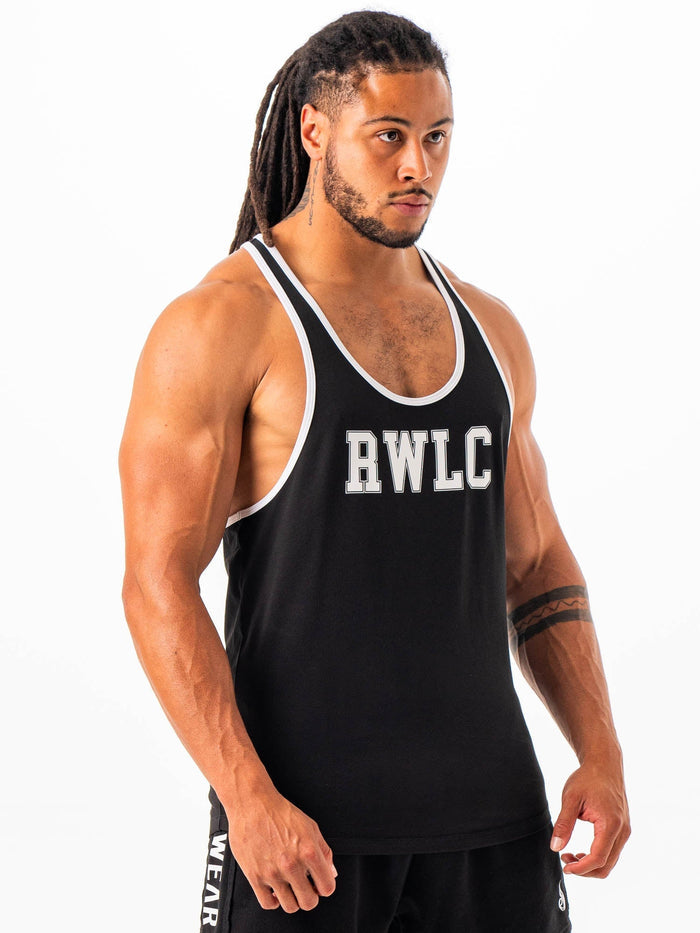 RWLC Stringer T-back - Black Clothing Ryderwear