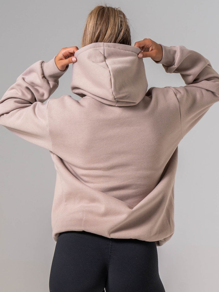 Ryderwear Essential Hoodie - Almond Clothing Ryderwear