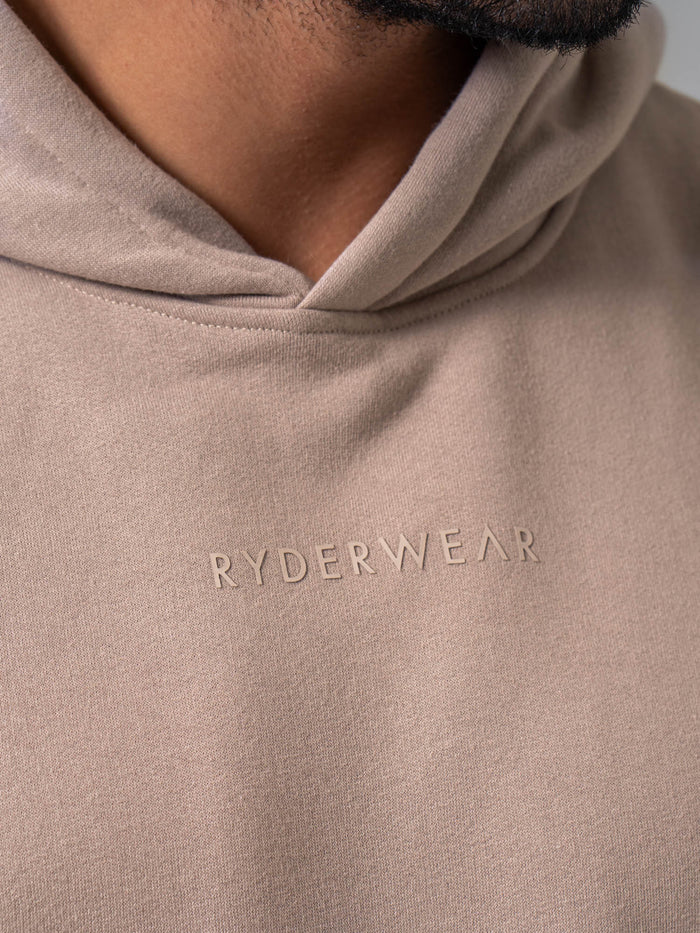 Ryderwear Essential Hoodie - Almond Clothing Ryderwear