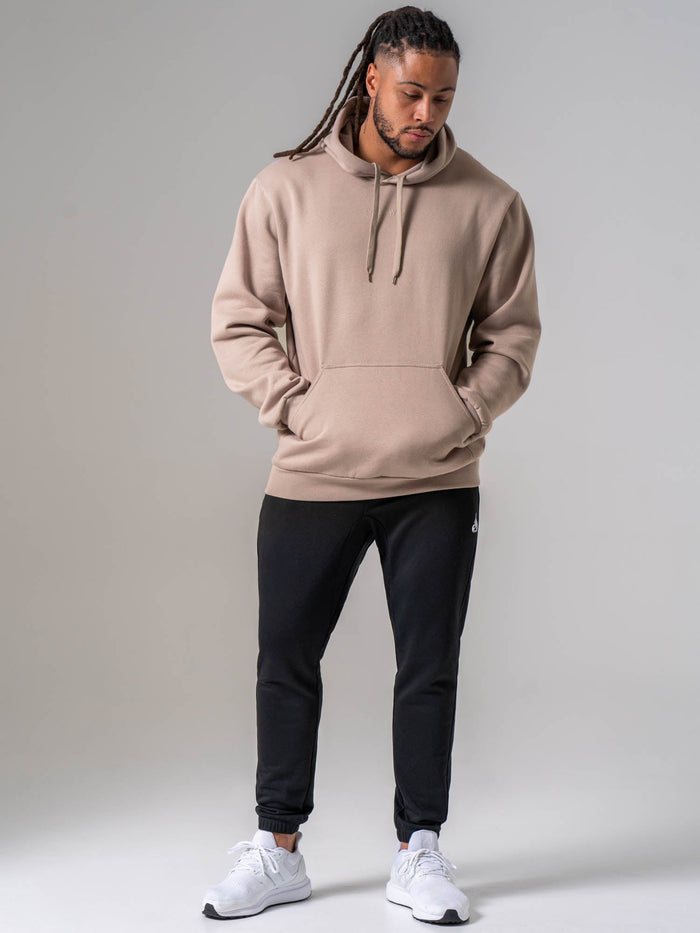 Ryderwear Essential Hoodie - Almond Clothing Ryderwear