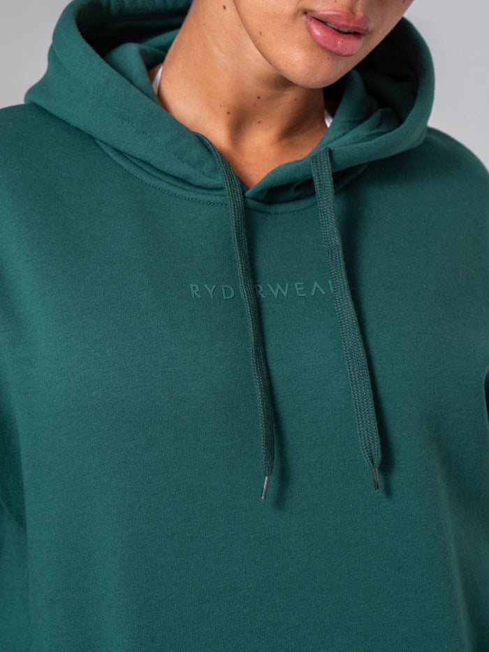 Ryderwear Essential Hoodie - Emerald Clothing Ryderwear