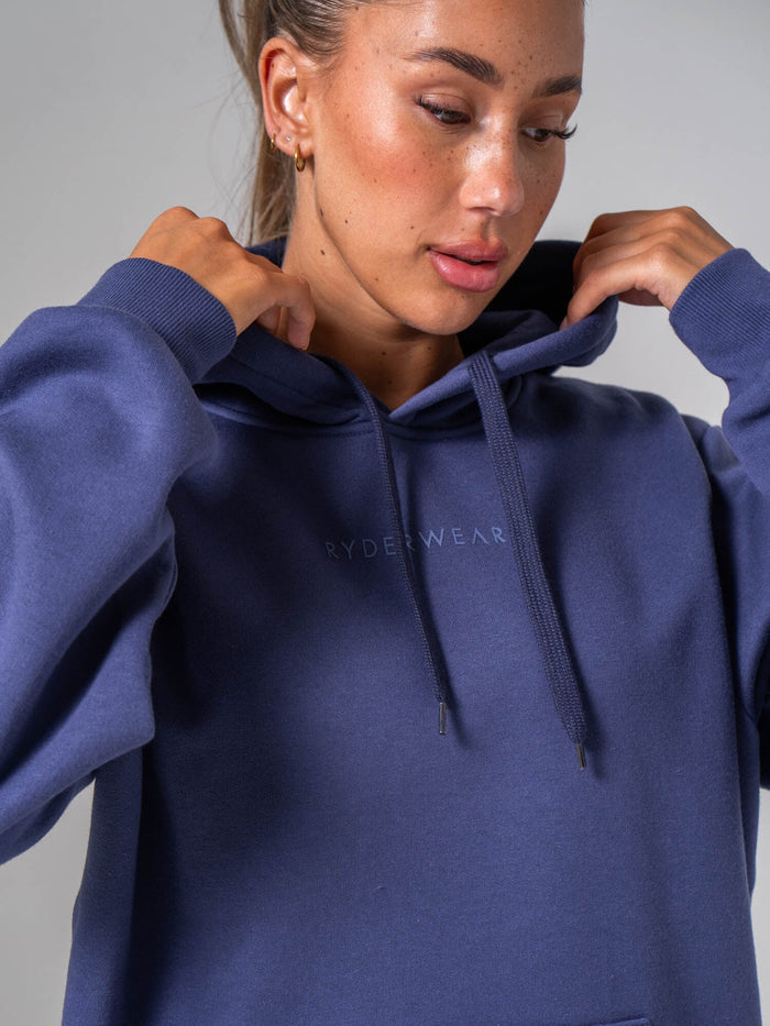 Ryderwear Essential Hoodie - Navy Clothing Ryderwear