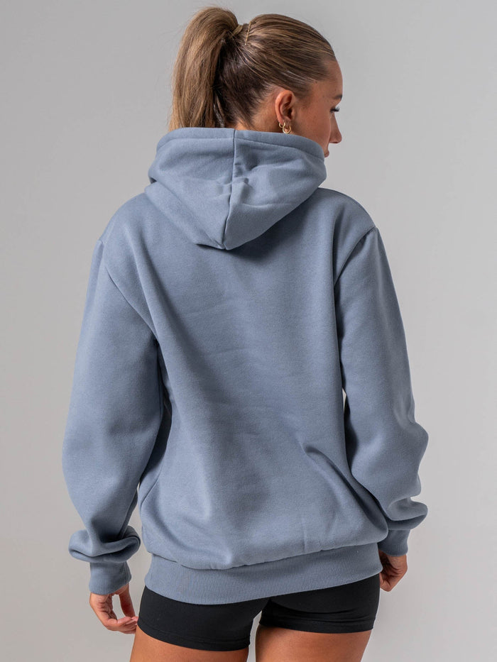 Ryderwear Essential Hoodie - Steel Blue Clothing Ryderwear