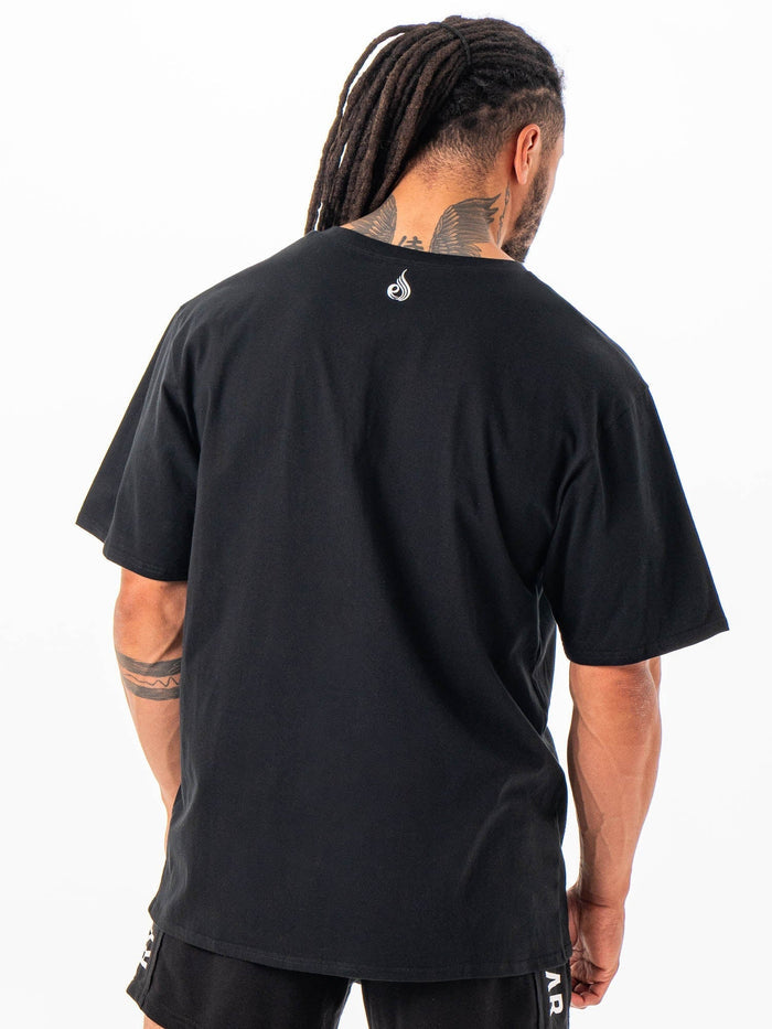 Ryderwear Oversized Tshirt - Black Clothing Ryderwear
