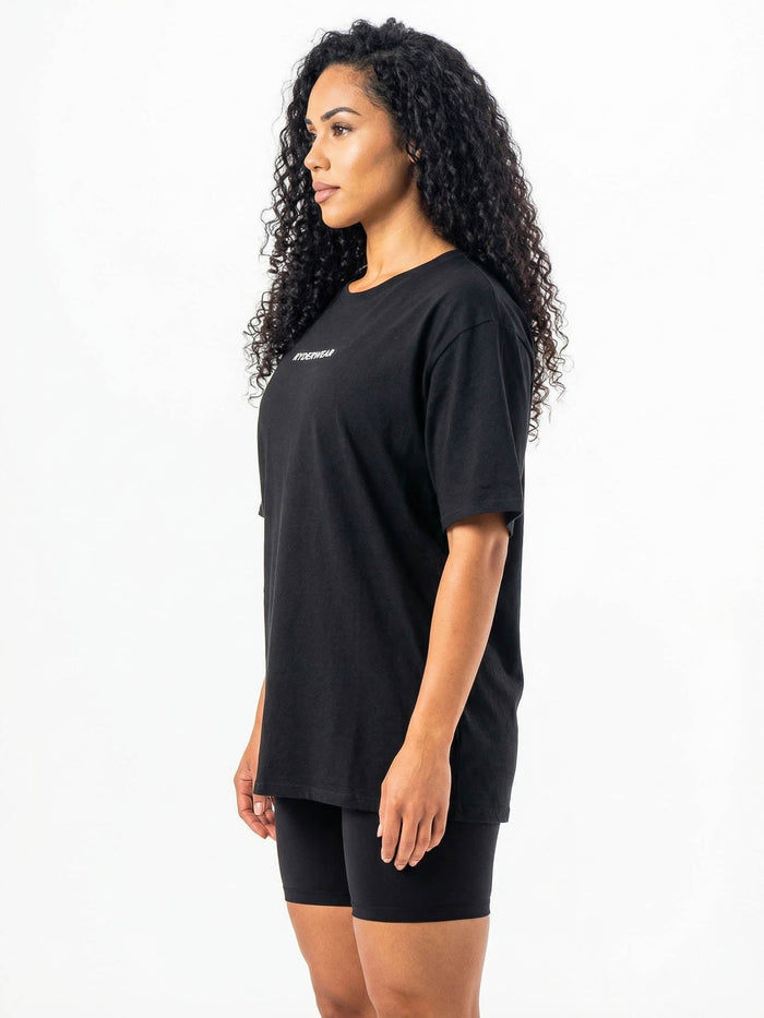 Ryderwear Oversized Tshirt - Black Clothing Ryderwear