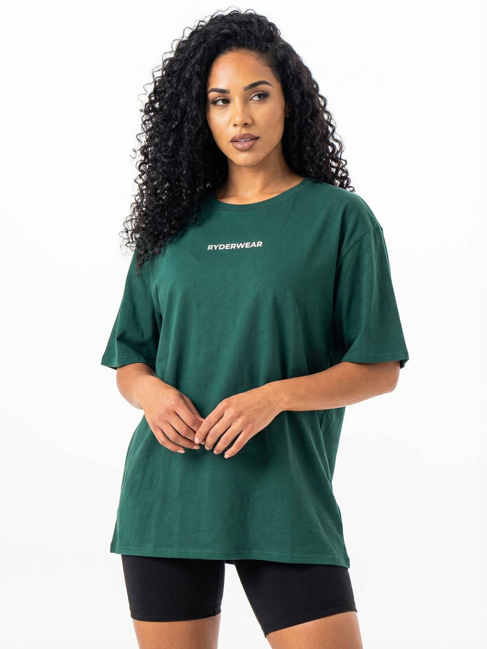 Ryderwear Oversized Tshirt - Petrol Clothing Ryderwear