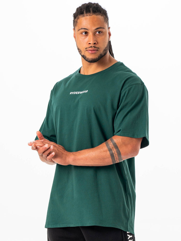 Ryderwear Oversized Tshirt - Petrol Clothing Ryderwear