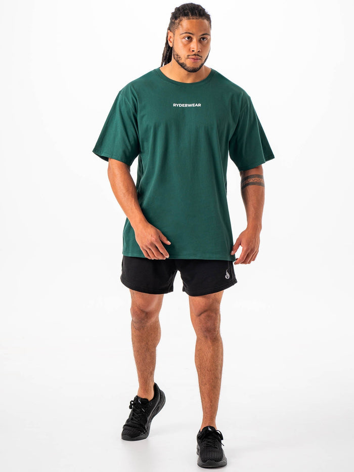 Ryderwear Oversized Tshirt - Petrol Clothing Ryderwear