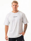 Ryderwear Oversized Tshirt - Snow Marl Clothing Ryderwear