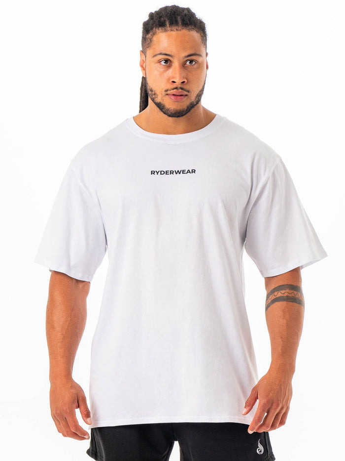 Ryderwear Oversized Tshirt - White Clothing Ryderwear