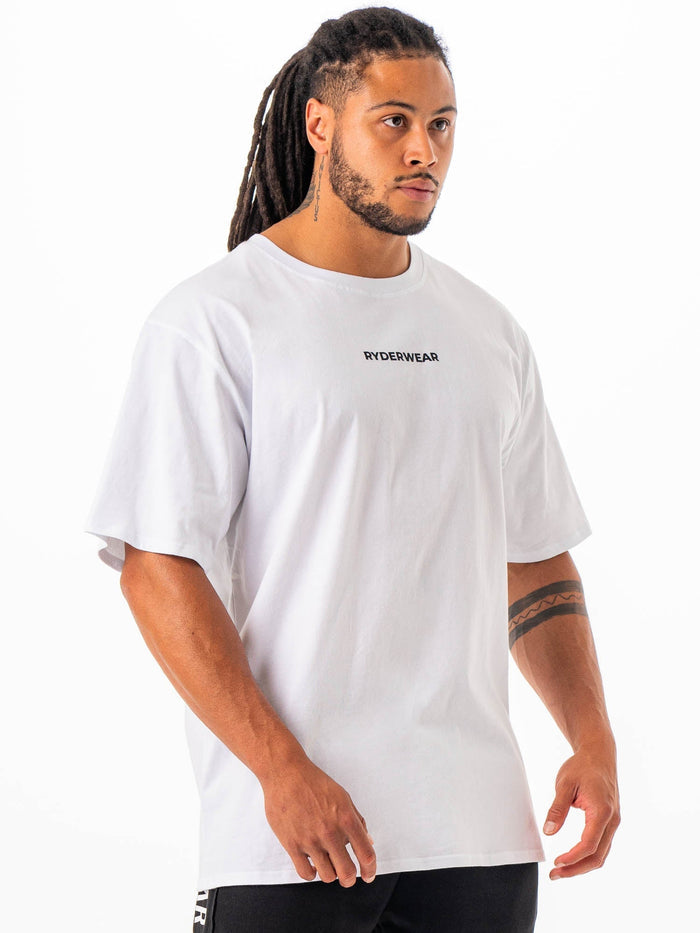 Ryderwear Oversized Tshirt - White Clothing Ryderwear