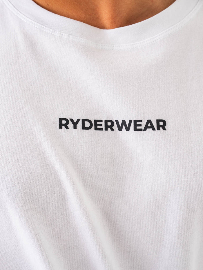 Ryderwear Oversized Tshirt - White Clothing Ryderwear