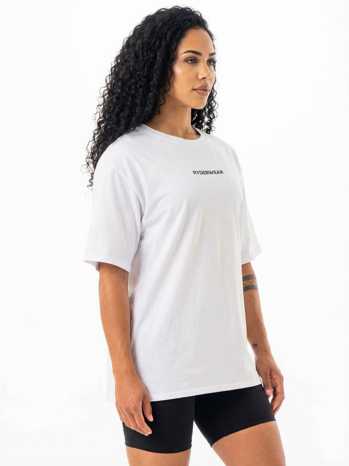 Ryderwear Oversized Tshirt - White Clothing Ryderwear