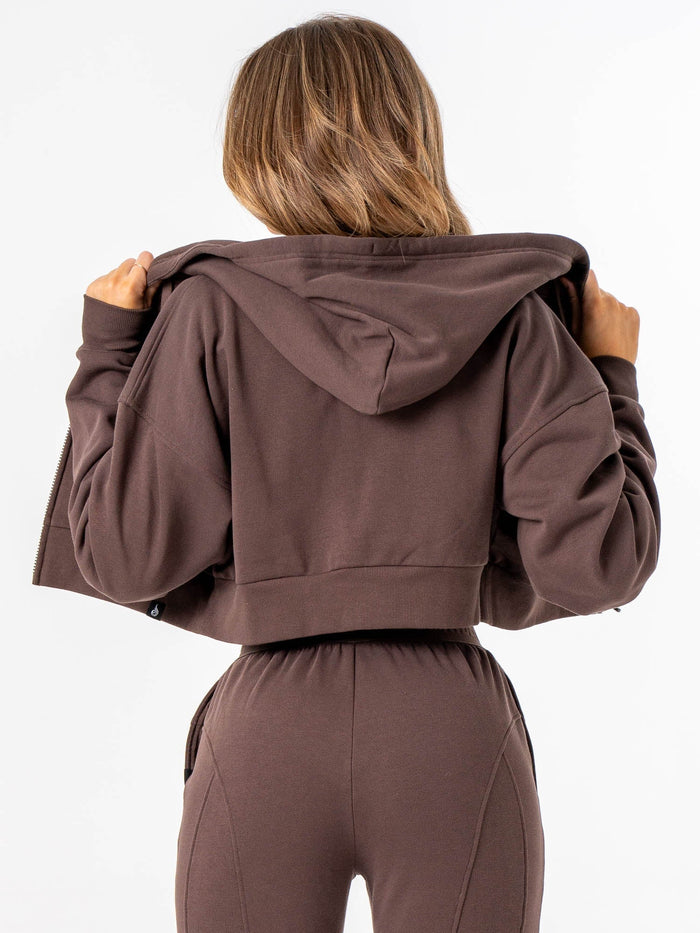 Ryderwear Track Jacket - Chocolate Clothing Ryderwear