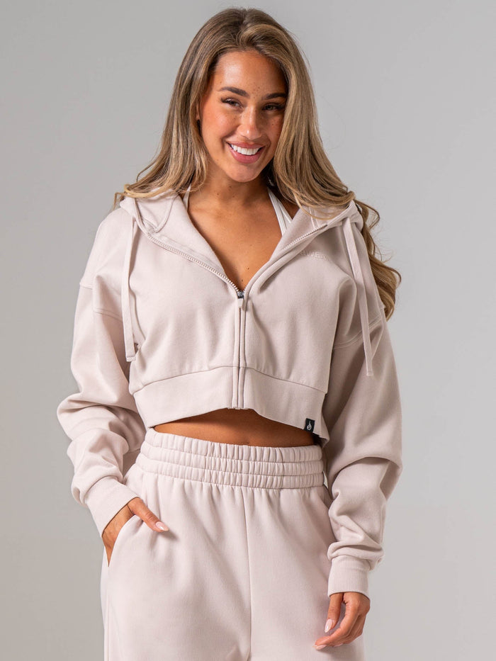 Ryderwear Track Jacket - Oatmeal Clothing Ryderwear