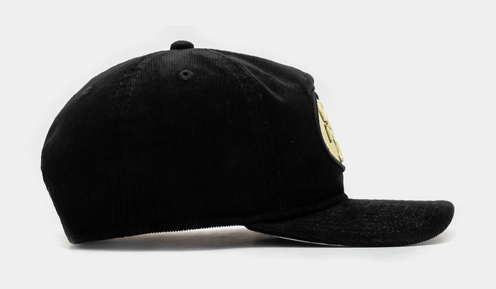 San Francisco 49ers Golfer Snapback Mens Hat (Black/White)