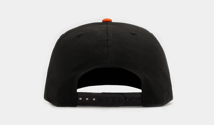 San Francisco Giants Cartoon 950AF Snapback Mens Hat (Black/Orange)