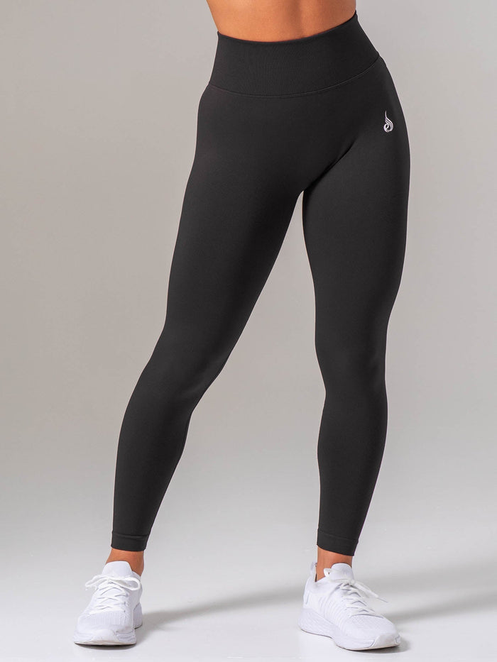Sculpt Seamless Leggings - Black Clothing Ryderwear