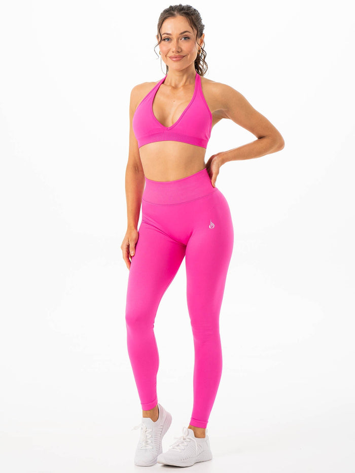Sculpt Seamless Leggings - Hot Pink Clothing Ryderwear