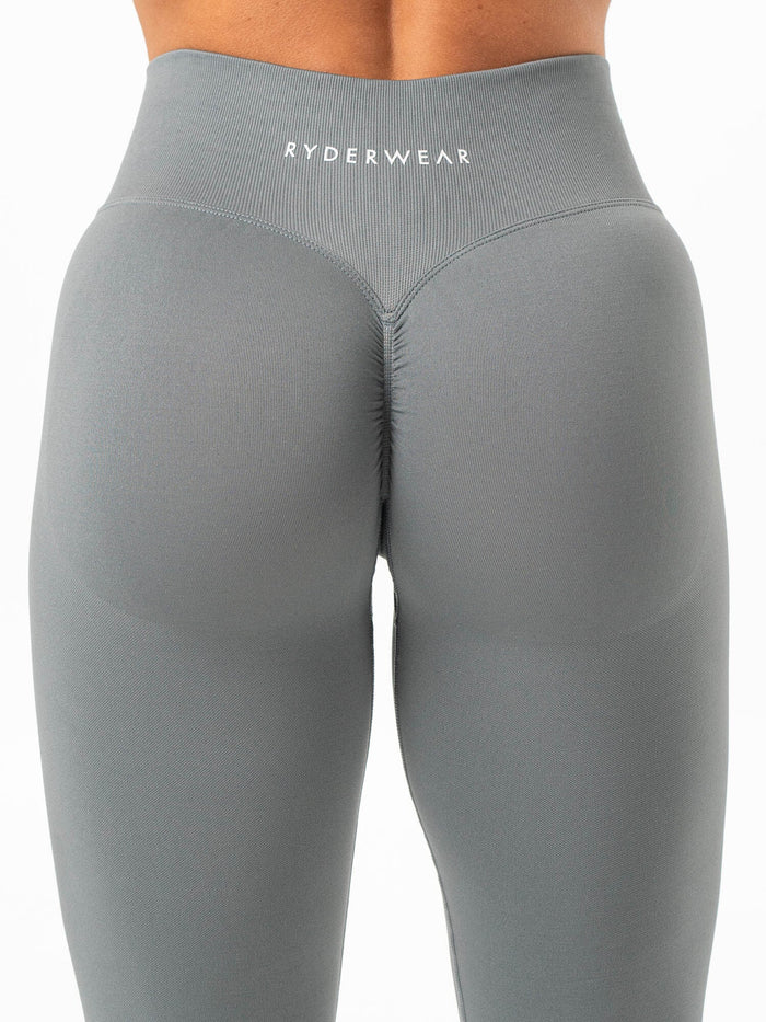 Sculpt Seamless Leggings - Slate Clothing Ryderwear
