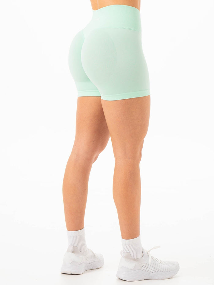 Sculpt Seamless Shorts - Mint Clothing Ryderwear
