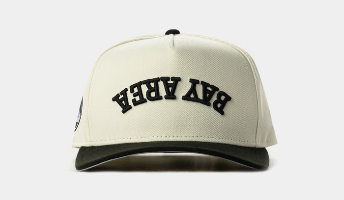 Shoe Palace Exclusive Bay Area Upside Down 950AF Snapback Mens Hat (Beige/Black)