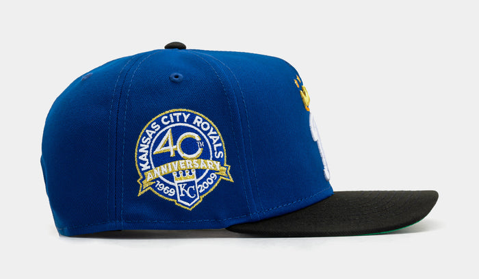 Shoe Palace Exclusive Kansas City Royals 950AF Snapback Mens Hat (Blue/Black)