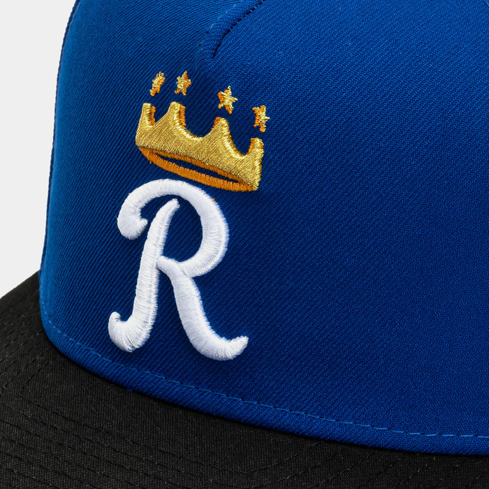 Shoe Palace Exclusive Kansas City Royals 950AF Snapback Mens Hat (Blue/Black)