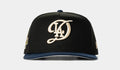 Shoe Palace Exclusive Los Angeles Dodgers City 950AF Snapback Mens Hat (Black/Navy)