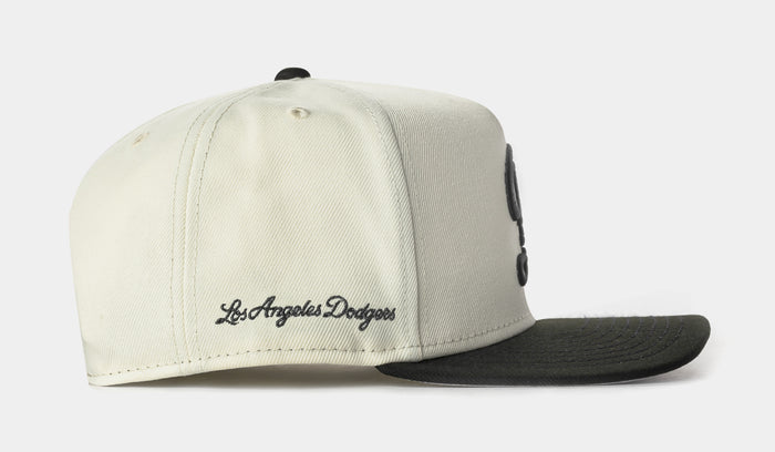 Shoe Palace Exclusive Los Angeles Dodgers City 950AF Snapback Mens Hat (Chrome/Black)