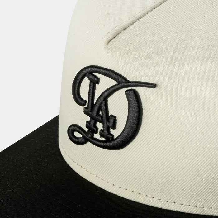 Shoe Palace Exclusive Los Angeles Dodgers City 950AF Snapback Mens Hat (Chrome/Black)