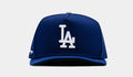 Shoe Palace Exclusive Los Angeles Dodgers Side Script 950AF Snapback Mens Hat (Blue/White)