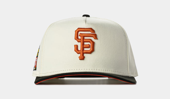 Shoe Palace Exclusive San Francisco Giants 950AF Snapback Mens Hat (Chrome/Black)