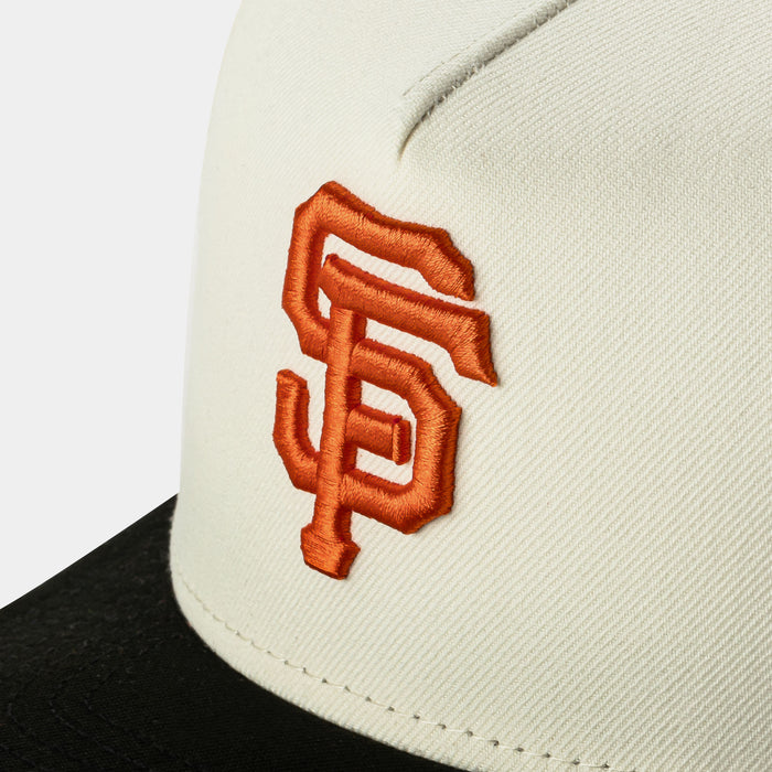 Shoe Palace Exclusive San Francisco Giants 950AF Snapback Mens Hat (Chrome/Black)