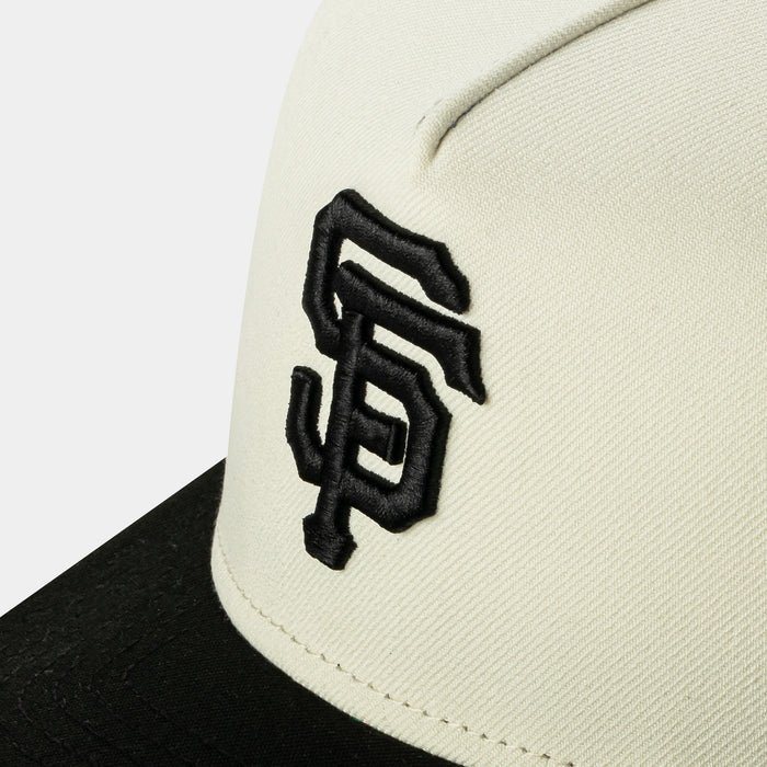 Shoe Palace Exclusive San Francisco Giants City 950AF Snapback Mens Hat (Chrome/Black)