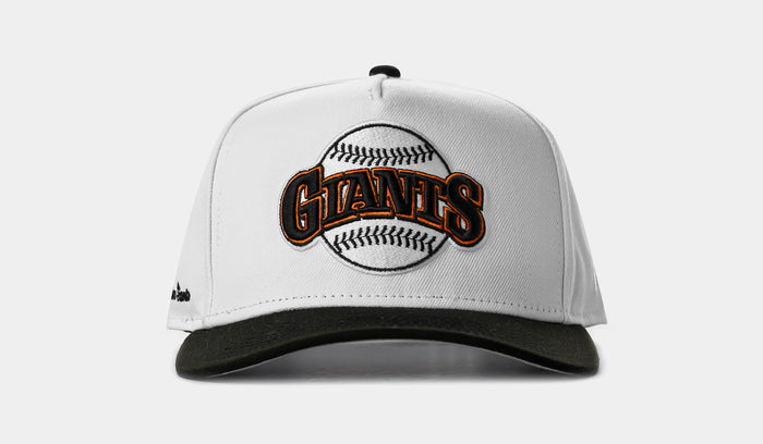 Shoe Palace Exclusive San Francisco Giants Two Tone 950AF Snapback Mens Hat (White/Black)