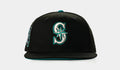 Shoe Palace Exclusive Seattle Mariners 59fifty Fitted Mens Hat (Black/Green)