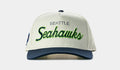 Shoe Palace Exclusive Seattle Seahawks Script 950AF Snapback Mens Hat (Chrome/Black)