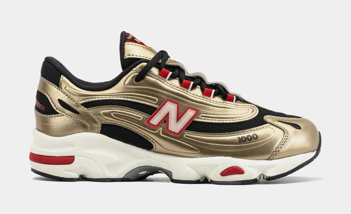 Shoe Palace Exclusive x New Balance 1000 Grade School Lifestyle Shoes (Metallic Gold/Black)