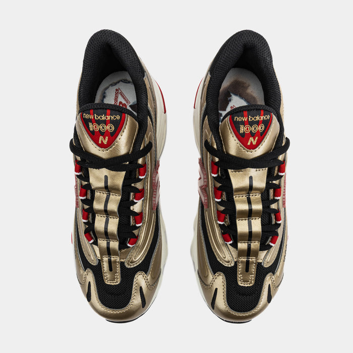 Shoe Palace Exclusive x New Balance 1000 Grade School Lifestyle Shoes (Metallic Gold/Black)