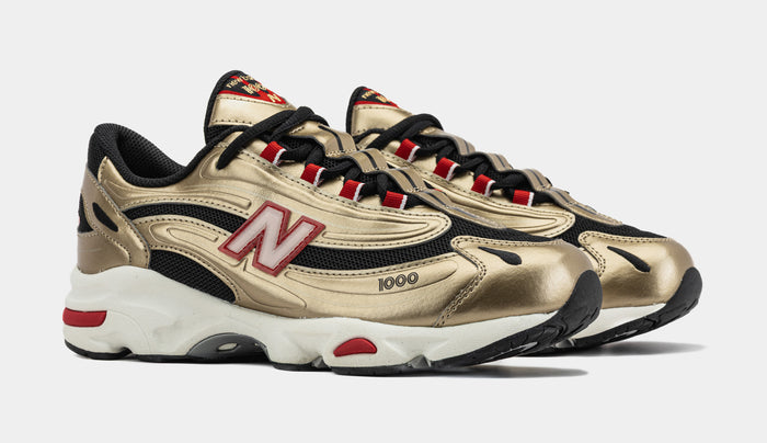Shoe Palace Exclusive x New Balance 1000 Grade School Lifestyle Shoes (Metallic Gold/Black)