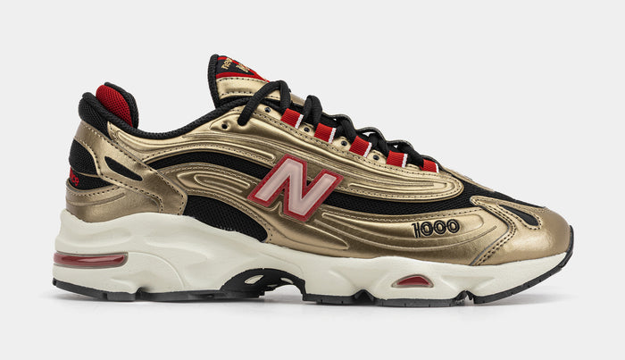 Shoe Palace Exclusive x New Balance 1000 Mens Lifestyle Shoes (Metallic Gold/Black)