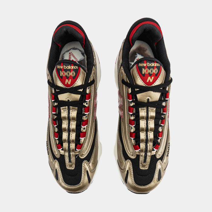 Shoe Palace Exclusive x New Balance 1000 Mens Lifestyle Shoes (Metallic Gold/Black)