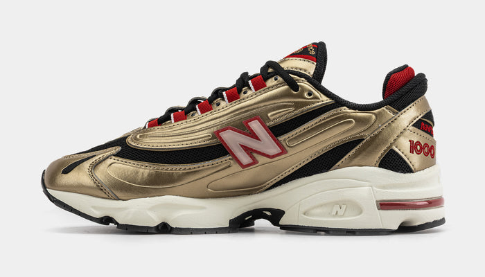 Shoe Palace Exclusive x New Balance 1000 Mens Lifestyle Shoes (Metallic Gold/Black)
