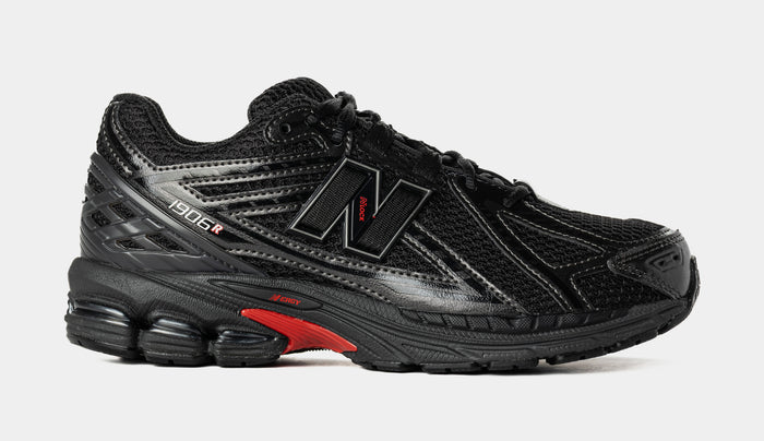Shoe Palace Exclusive x New Balance 1906 Grade School Running Shoes (Black/Red)