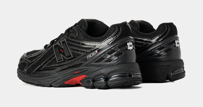 Shoe Palace Exclusive x New Balance 1906 Grade School Running Shoes (Black/Red)